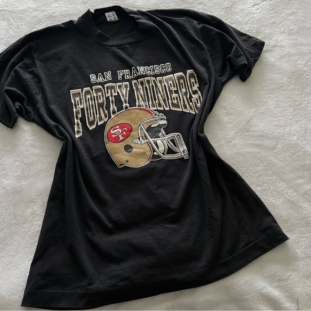 Vintage NFL San Francisco 49ers FORTY NINERS Champion Jersey Football Shirt